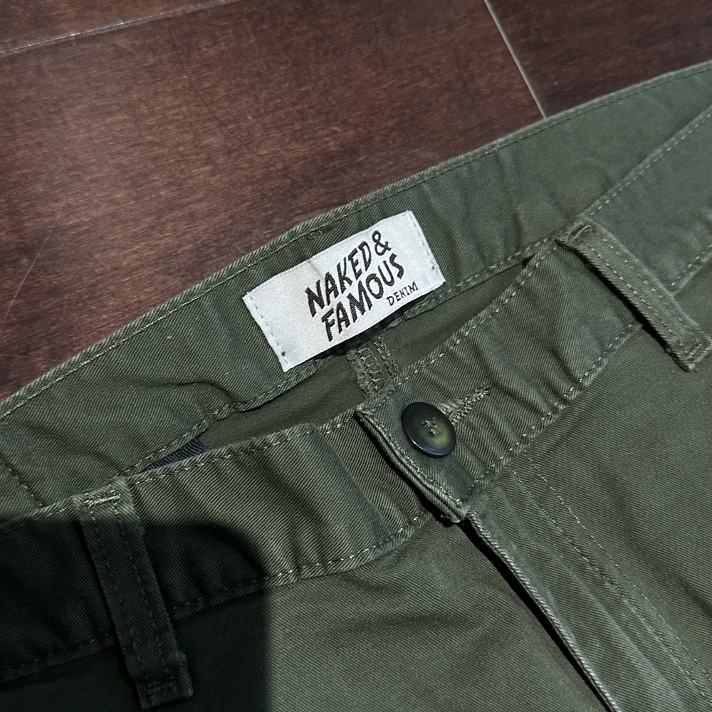 Naked & Famous Slim chino pant